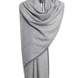 Knitted Mo-shmere Lines Border