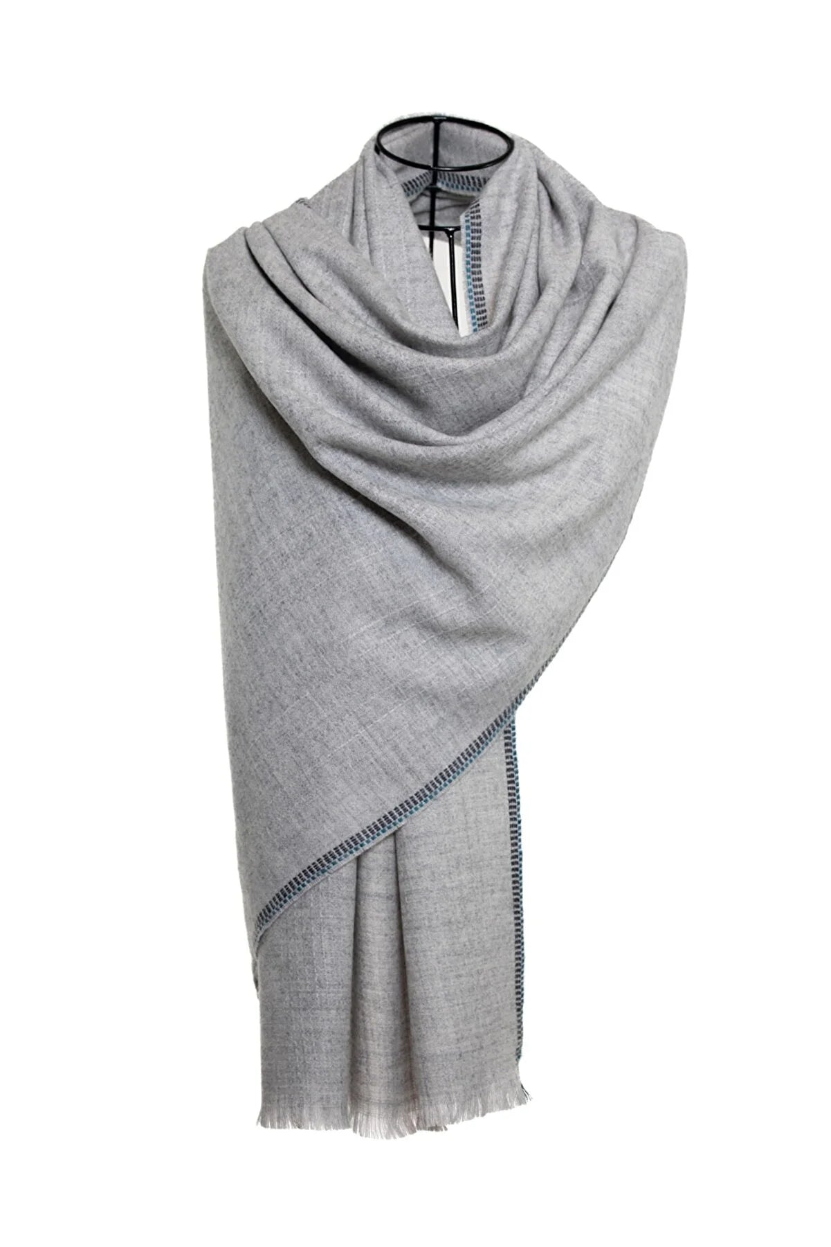 Knitted Mo-shmere Lines Border