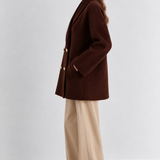 The Double-Breasted Knit Blazer