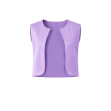 The Arabesque Vest Ensemble - Lilac