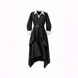 Aurelia Sculpt Dress - Black & White