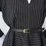 Aurelia Sculpt Dress by Lumina Eligma – luxury merino wool sculpted dress with architectural silhouette