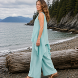 The Breeze Ensemble Blouse- Sky Blue