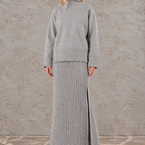 The Relaxed Turtleneck Knit Shirt