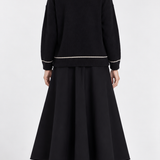 The Contrast Trim Cardigan