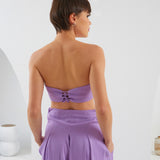 Interlinked Crop Tube Top