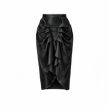 The Vanguard Skirt Silk - Black