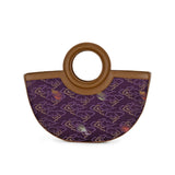 Purple Moon - Silk Handbag
