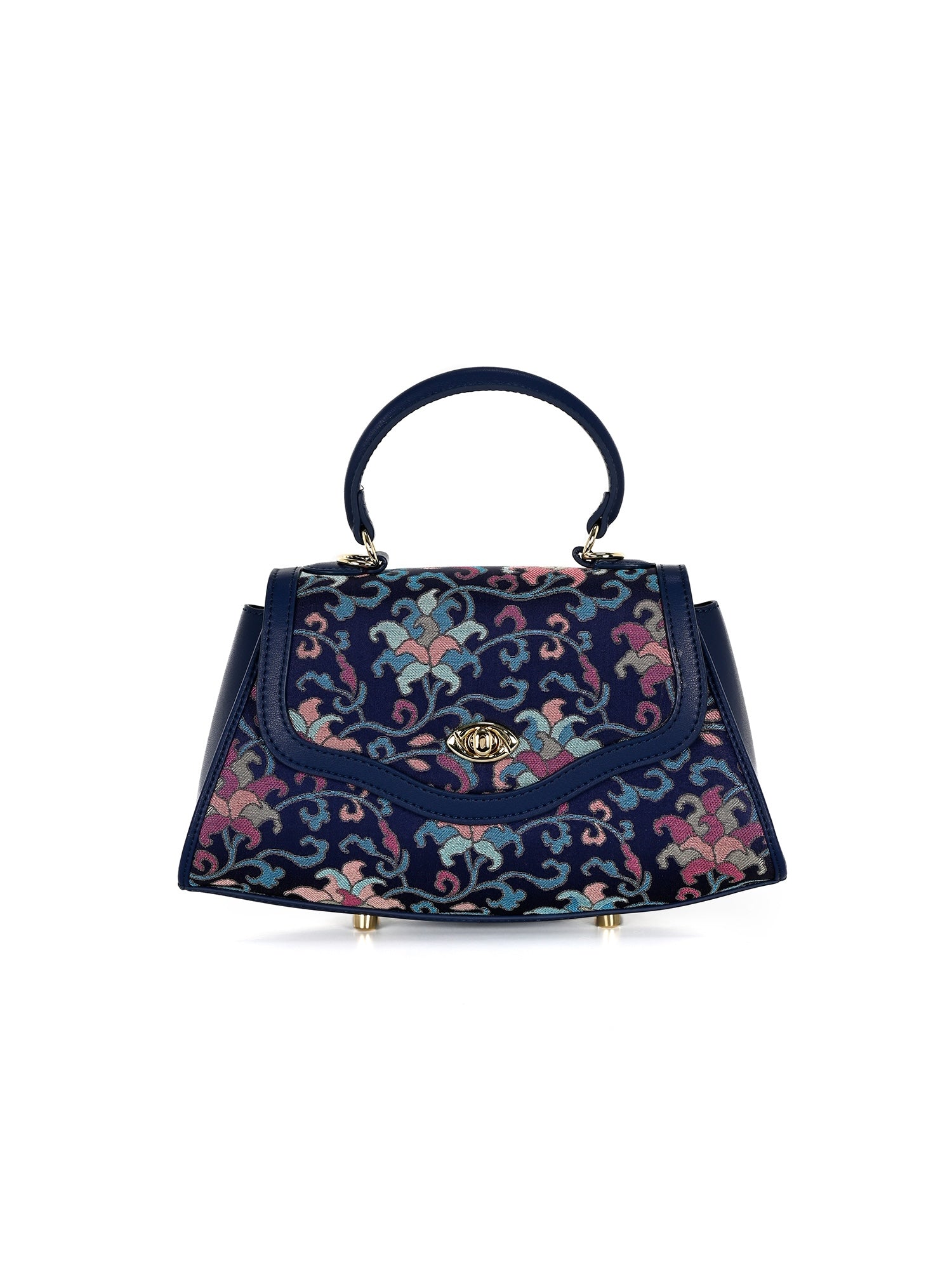 The Trapeze Silk Handbag
