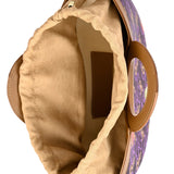 Purple Moon - Silk Handbag