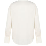 Silk Shirt Sleeves - Black White