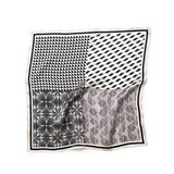 Square Silk Bandana 50cmx50cm - Four Sided Symmetry