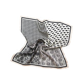 Square Silk Bandana 50cmx50cm - Four Sided Symmetry