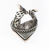 Square Silk Bandana 50cmx50cm - Four Sided Symmetry
