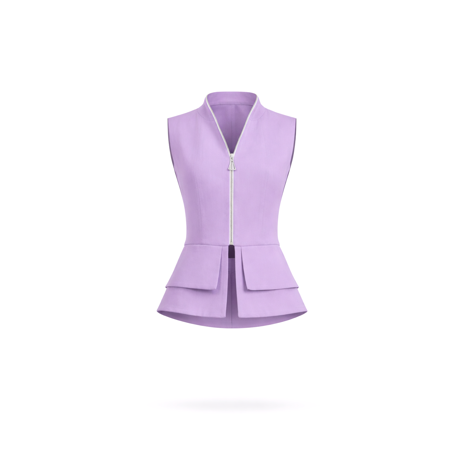 Construct Vest Suit & Pants Ensemble - Lilac