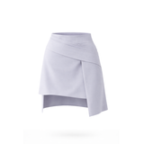 The Refined Curve Skirt - Light Gray
