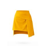 The Curve Skirt - Mustard Gold