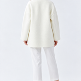 The Double-Breasted Knit Blazer