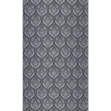 Modal Silk Scarves - Dual Tulip Silver