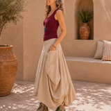 Juby Skirt Cotton - Cream