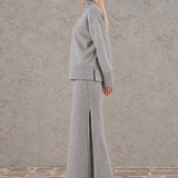 The Relaxed Turtleneck Knit Shirt