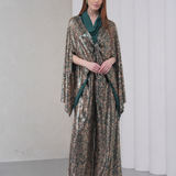 Lumiere Sequin Kaftan - Emerald