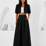 The Palazzo Jacket - Black