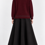 The Contrast Trim Cardigan