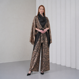Lumiere Sequin Kaftan - Black