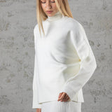 The Relaxed Turtleneck Knit Shirt