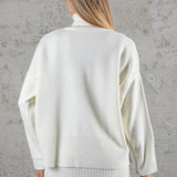 The Relaxed Turtleneck Knit Shirt