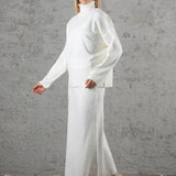 The Relaxed Turtleneck Knit Shirt