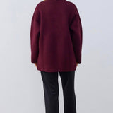 The Double-Breasted Knit Blazer