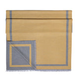 Simply Reversible Mo-shmere Rectangle Scarf - Cumin