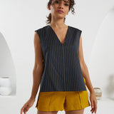 Clean Cut Shorts - Mustard