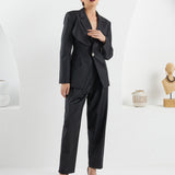 Hourglass Blazer - Black