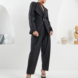 Hourglass Blazer - Black