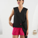 The Fibonacci Shirt - Reversible Black & Fuchsia