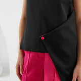 The Fibonacci Shirt - Reversible Black & Fuchsia