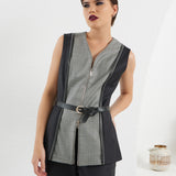 Armour Vest - Black & Gray
