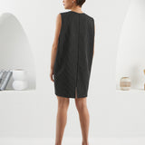 Pear Reversible Dress - Striped Black & White