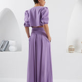 The Palazzo Jacket - Lilac