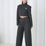 Pinstripe Architect Set by Lumina Eligma – luxury merino wool pinstripe suit with architectural tailoring