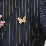 Pinstripe Architect Set by Lumina Eligma – luxury merino wool pinstripe suit with architectural tailoring