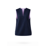 The Pear Shirt - Reversible Navy Lilac