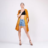 Short Kimono Pareo Mulberry Silk - Gustav Klimt Adele Bloch Bauer