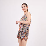 Pure Silk Pajama Set Tank and Shorts - Elhamra