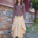 Juby Skirt Cotton - Camel
