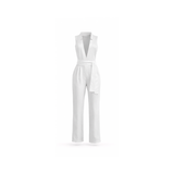 The Star Overall Jumpsuit - White