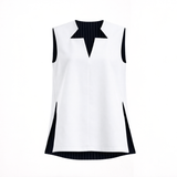 Star Shirt - Reversible Black White Striped